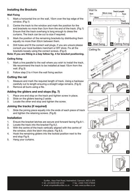 harrison drape curtain track instructions